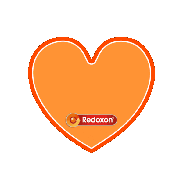 Orange Staysafe Sticker by Redoxon Malaysia