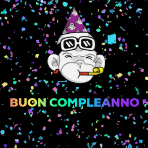 Torta Buon Compleanno GIF by Zhot Shop