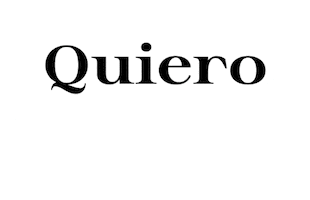 Quiero Sticker