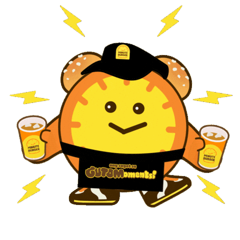 Iced Coffee Sticker by Minute Burger