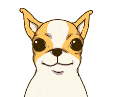 Animation Dog Sticker