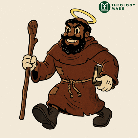 Christian Saints GIF by Theology Made