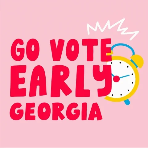 Georgia Vote Early GIF