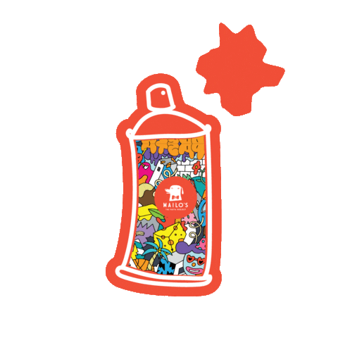 Mail Sticker by Mailo's The Pasta Project