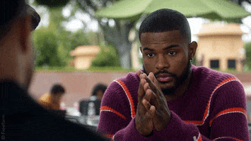Scared Trevor Jackson GIF by grown-ish