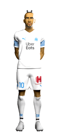 Dimitri Payet Soccer Sticker by Olympique de Marseille