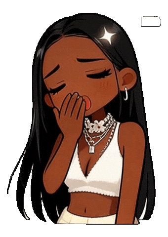 Good Night Ok Sticker by Kiara Jones