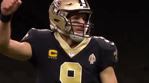 Brees Saints GIFs - Get the best GIF on GIPHY