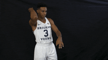 Bow And Arrow Three Ball GIF by BYU Cougars