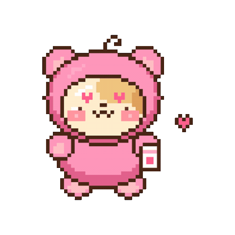 Pink Milk Sticker