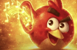 Angry Birds Listening GIF