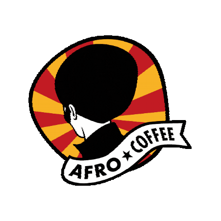 AFRO COFFEE Sticker