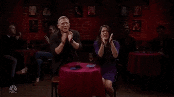 Cecily Strong Applause GIF by Saturday Night Live