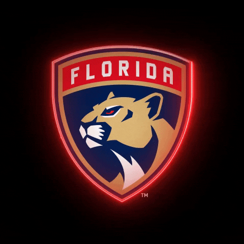 Florida Panthers Neon GIF by FLA Live Arena