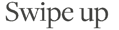 Swipe Up Sticker by Chupi