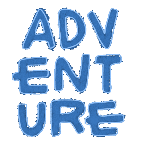 Blue Sticker