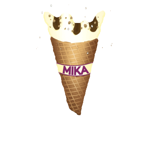 Melting Ice Cream Sticker by MIKA