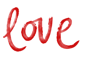 Handwriting Love Sticker