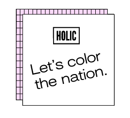 Color Sticker by Holic Nation