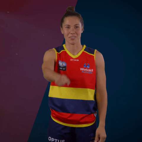 Crowsaflw Mic Drop GIF by Adelaide Crows