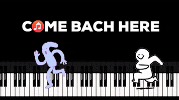 Bach Come Back Here GIF by Musicasa