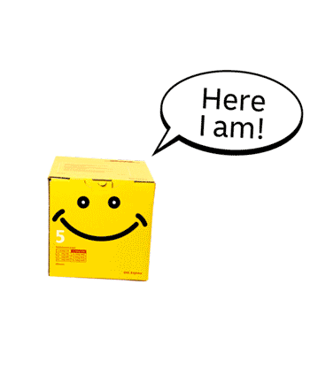 Box Unboxing Sticker by DHL Express