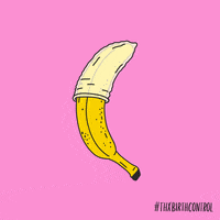 Birth Control Banana GIF by Bedsider