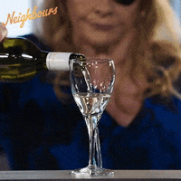 One Eye Drinking GIF by Neighbours (Official TV Show account)