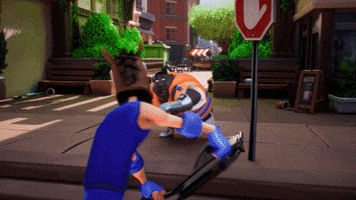Fight Brawl GIF by Rumbleverse