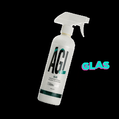 Stjarnagloss glass cleaning detailing glas GIF