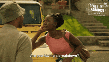 Breakdown Are You Okay GIF by Death In Paradise