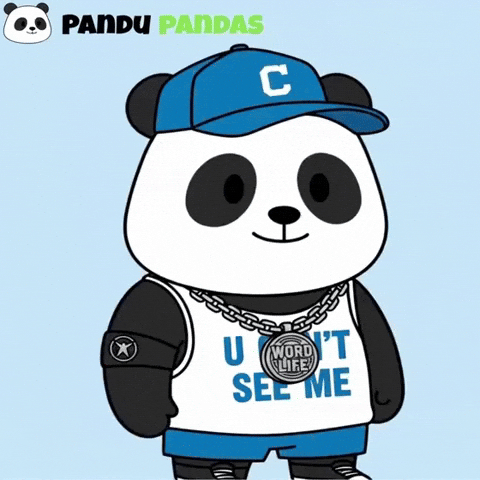 You Cant See Me John Cena GIF by Pandu Pandas