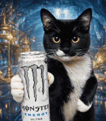 White Monster GIF