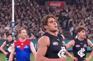 Celebrate King Charles GIF by Carlton Football Club