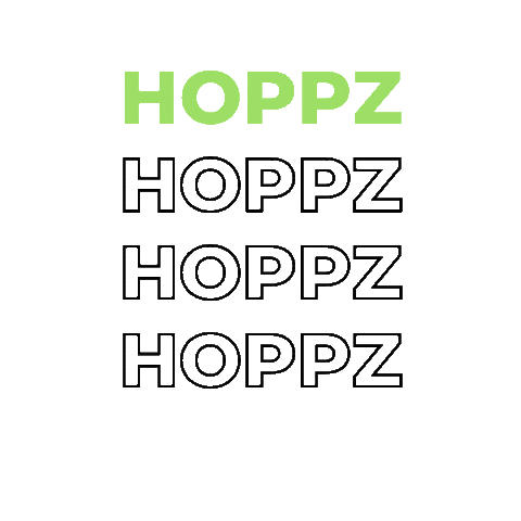 Hoppz App Sticker