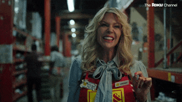 Kaitlin Olson GIF by The Roku Channel