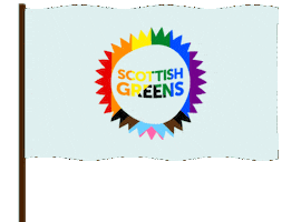 Logo Lgbt Sticker by Scottish Greens