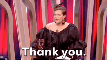 Bafta Film Awards Thank You GIF by BAFTA