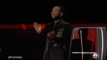 John Legend Clap GIF by The Voice