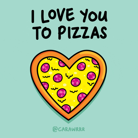 I Love You Food GIF by Carawrrr