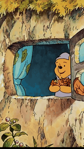 Winnie The Pooh Fall GIF