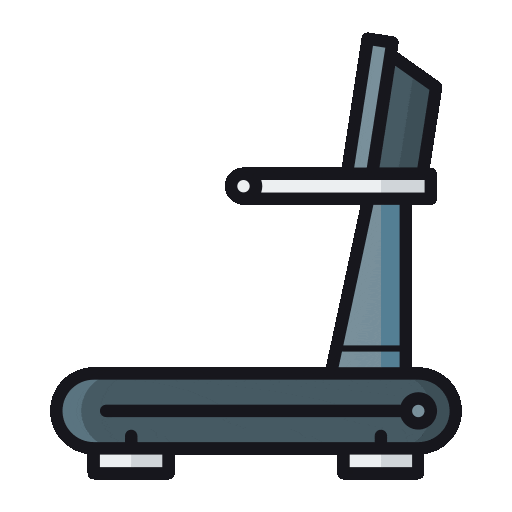 Run Treadmill Sticker