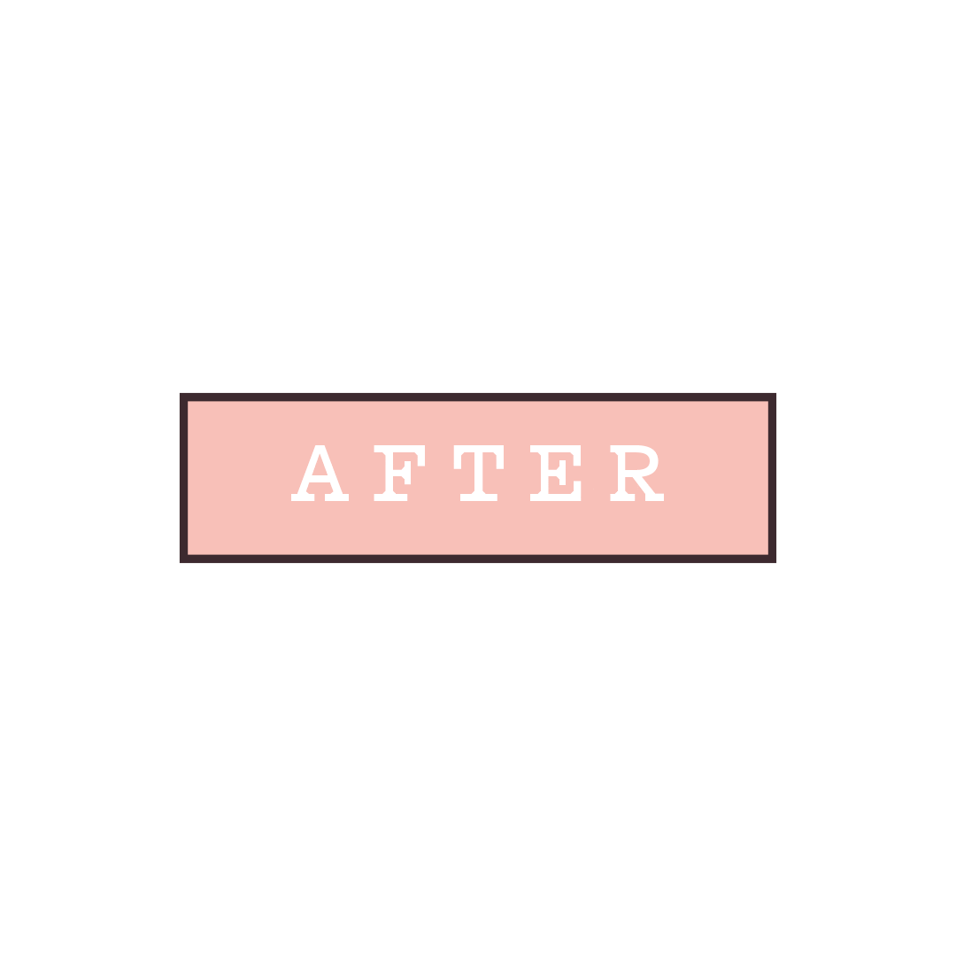 After Sticker by frank body