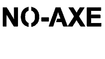 NO-AXE Sticker