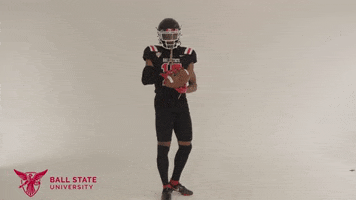 Hand Out Lets Go GIF by Ball State University