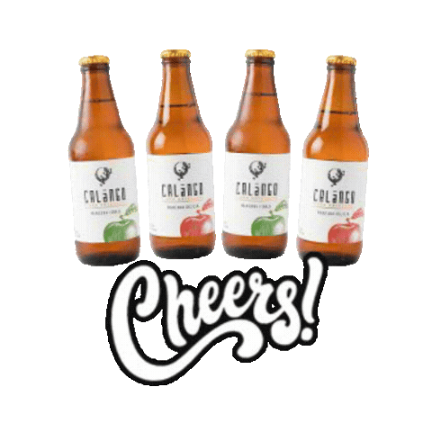Cheers Salud Sticker by Sidra Calango
