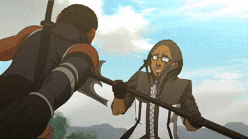 Fighting GIF