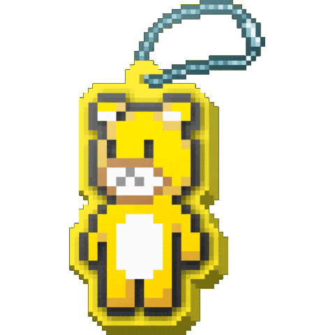 Bear 8Bit Sticker