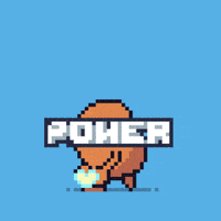 Power Pixel Art GIF by Potatozzz by 9GAG