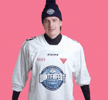Luke Willson Thumbs Down GIF by HockeyDiversityAlliance